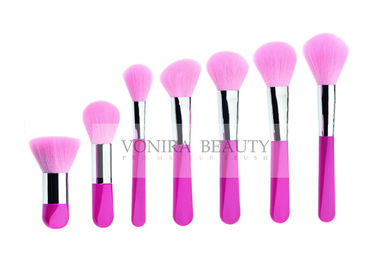Private Label Handmade Warna Pink Hadiah Profesional Kuas Makeup Sintetis