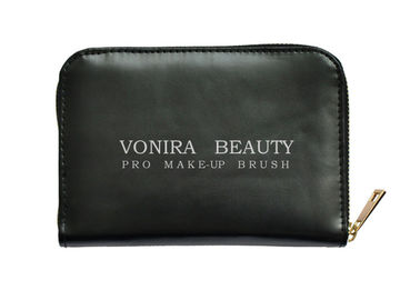 Mini Sederhana Makeup Brush Bag Travel Case Box Kontainer Kit Holder Dengan Cermin