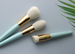 Green Gold 12 Pieces Essential Makeup Brushes Set dengan Custom Private Labe