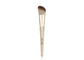 Vonira Beauty Studio Makeup Angled Blush Brush Contour Cheek Brush Dengan Golden Aluminium Ferrule Birch Wooden Handle
