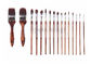 Nylon Rambut Kayu Menangani Tubuh Cat Brushes16pcs Set Kualitas Tinggi Lukisan Brushes Set