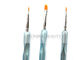 5 pcs Flat Top Lukisan Profesional Nail Art Brushes 3D Desain Pola Menggambar Pen