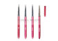 4 PCS Pink Nail Art Brushes Tips Dotting Brush Kit Untuk Menggambar, Lukisan Pen Tool Dengan Cap