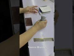 Soft Corn Fiber Powder Makeup Brush Head Shaping Making Video