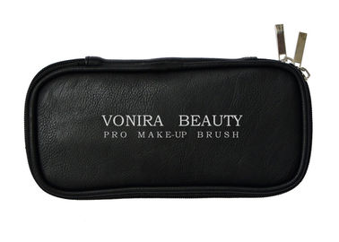Kuas Makeup Portabel Tas Kosmetik Pemegang Tas Serba Guna dengan Tas Dalam untuk Perjalanan &amp;amp; Rumah, Hitam