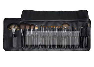 Portable Makeup Brush Set Profesional Kelas Tinggi 25-In-1 Dengan Tas