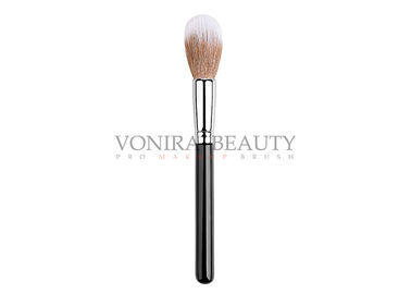 Compact Powder Private Label Makeup Brushes Rambut Sintetis Ramah Lingkungan