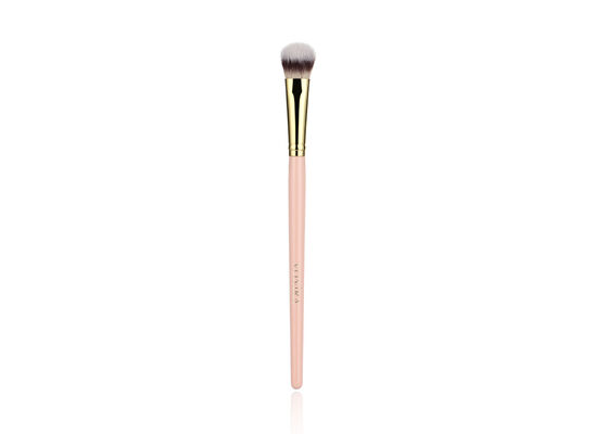 Vonira Beauty Angled Concealer Brush Synthetic Contour Brush untuk Campuran Setting Buffing dengan Liquid Cream dan Powder Cosmetic (Buffer Brush)
