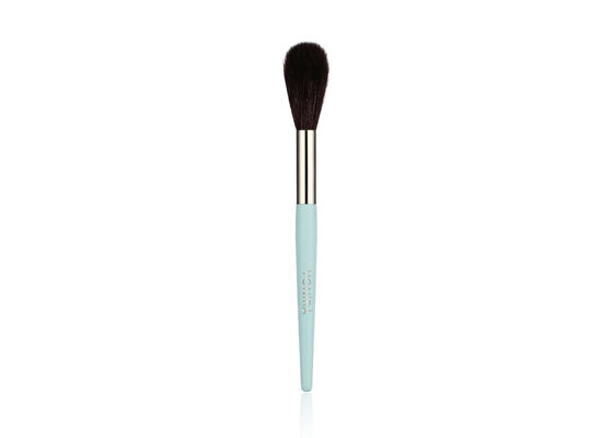 Vonira Beauty Long Tapered Blending Blusher Highlighter Makeup Powder Brush Dengan Ferrule Tembaga Rambut Kambing Alam