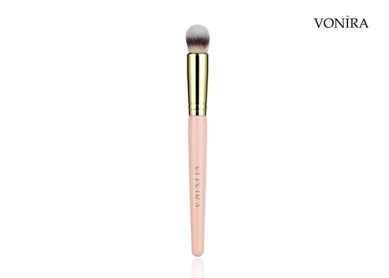 Vonira Beauty Factory Custom Label Pribadi Single Round Concealer Makeup Brush