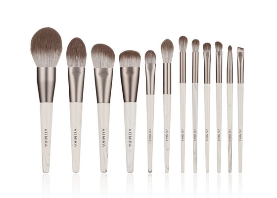 2026 Vonira Taklon Synthetic Hair Contouring Makeup Brush Dirancang untuk memberikan hasil make up yang sempurna dengan waktu produksi 35 hari