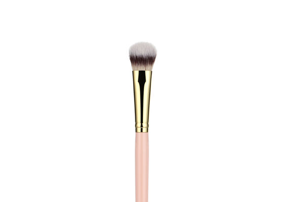 Vonira Beauty Angled Concealer Brush Synthetic Contour Brush untuk Campuran Setting Buffing dengan Liquid Cream dan Powder Cosmetic (Buffer Brush)