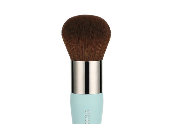 Vonira Beauty Bedak Mineral Padat Kompak untuk Body Polishing dengan Kuas