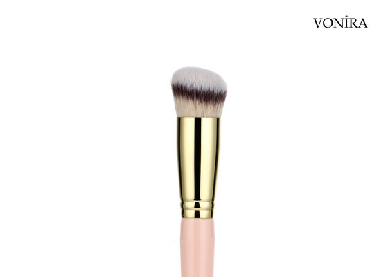 Vonira Beauty Factory Custom Private Label Individual Single Round Angled Buffering Foundation Makeup Brush