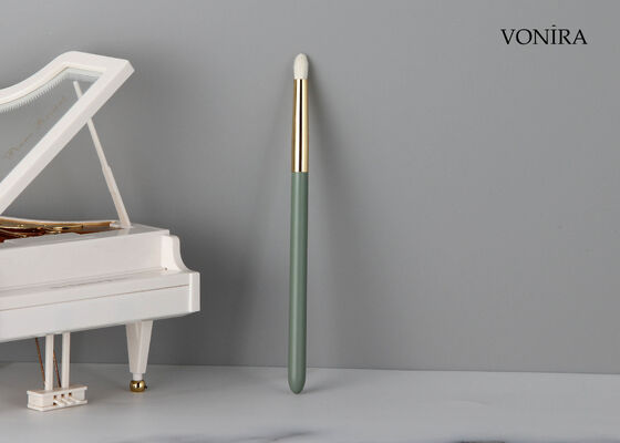 Vonira Grosir Kustom Kuas Pensil Mata Bulu Kambing Putih Alami dengan Layanan Label Pribadi