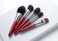 14pcs Wood Handle Synthetic Makeup Brushes Set Dengan Tembaga Ferrule