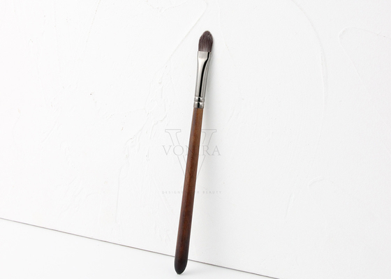 Kuas Concealer Tepi Tipis Tajam Buatan Tangan Dengan Logo Kustom