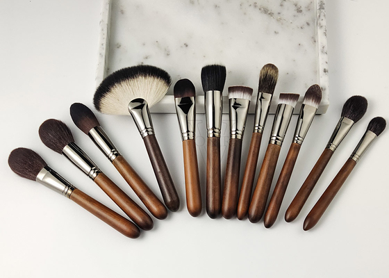 Kuas Concealer Tepi Tipis Tajam Buatan Tangan Dengan Logo Kustom