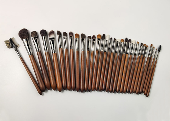Kuas Concealer Tepi Tipis Tajam Buatan Tangan Dengan Logo Kustom