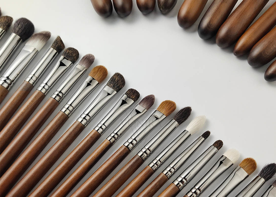 Kuas Concealer Tepi Tipis Tajam Buatan Tangan Dengan Logo Kustom