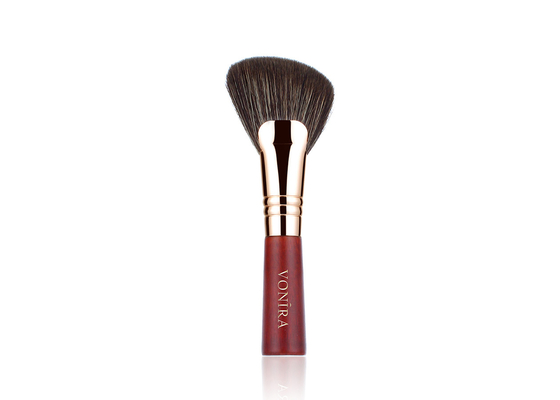 Vonira Beauty Kuas Kipas Bersudut Besar Kuas Kipas Bronzer Kuas Perona Pipi Rias Alat Kuas Kosmetik Tipis