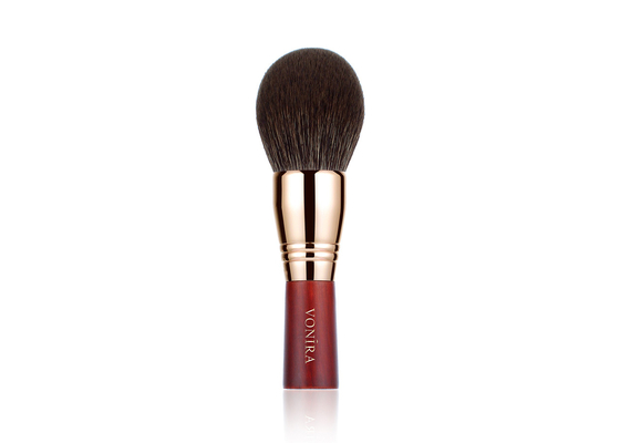 Vonira Beauty Kuas Bedak Kubah Besar Mewah dengan Kepadatan Tinggi Kuas Rias Bedak Difusi Bulat dengan Ferrule Tembaga Mawar
