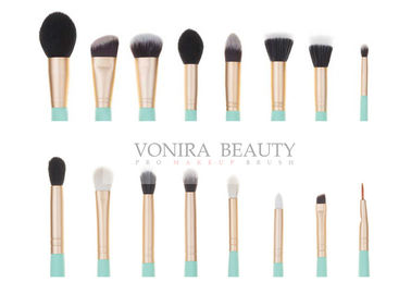 Seni Profesional Private Label Makeup Brushes Lembut Halus Rambut Hewan Kosmetik Brushes Kit