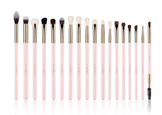ODM Handcrafted Eyeshadow Blending Brush Set Dengan Aluminium Ferrule