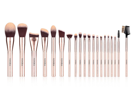 Vonira Cruelty Free Synthetic Taklon PBT Vegan Makeup Brushes